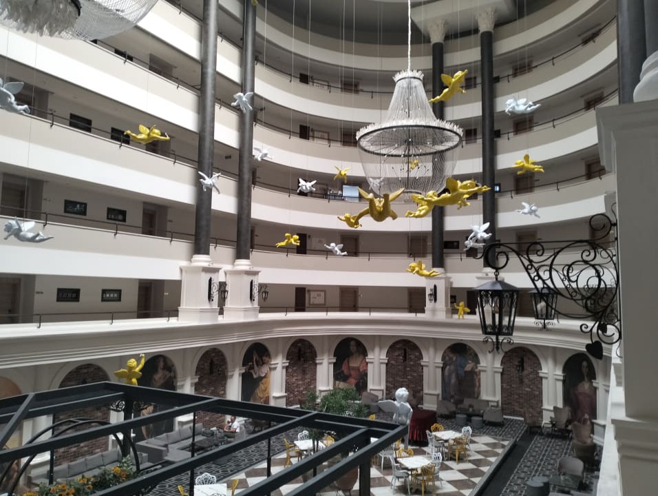 Lobby Hotel Royal Garden Beach