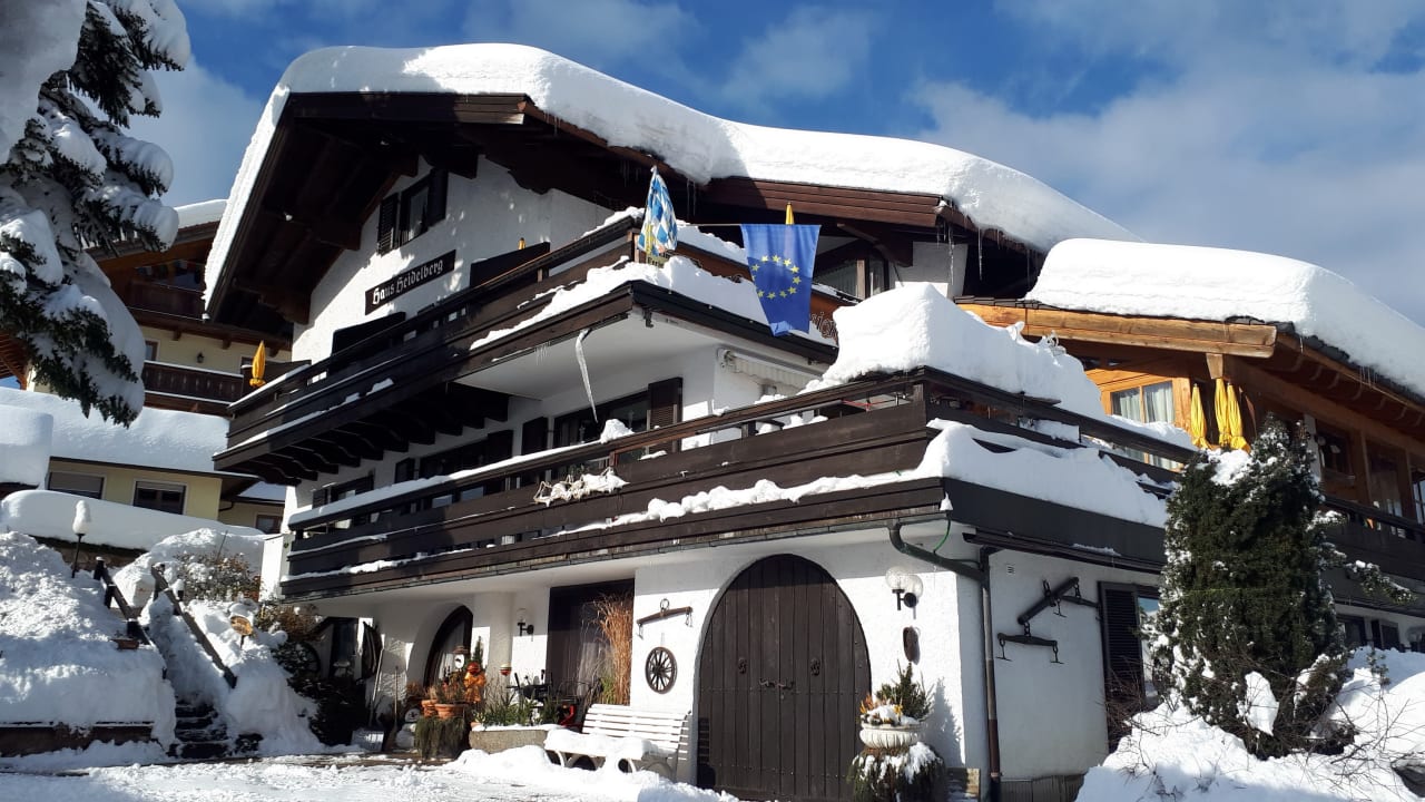 Außenansicht Hotel Pension Haus Heidelberg