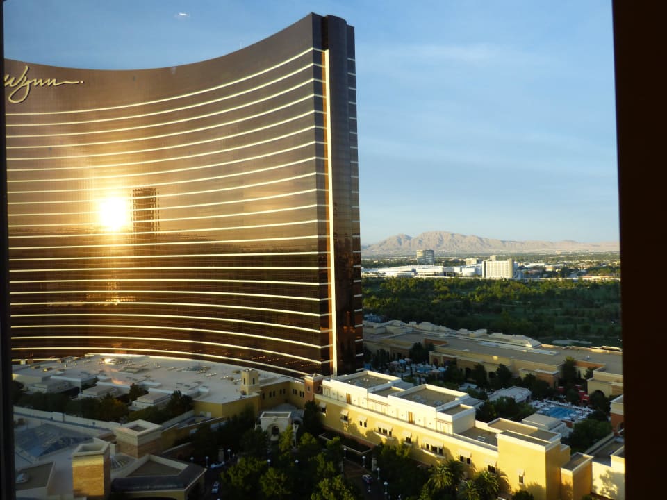 Ausblick auf Las Vegas und das Wynn Hotel The Palazzo