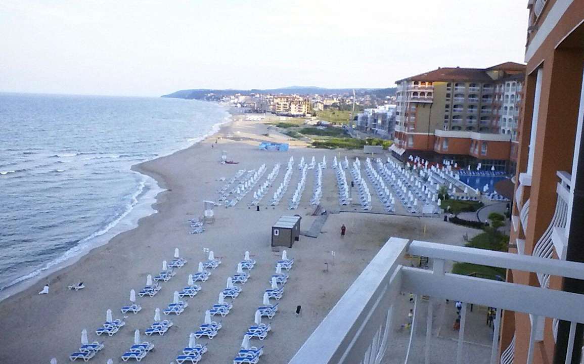 Der Blick vom Balkon Sol Luna Bay