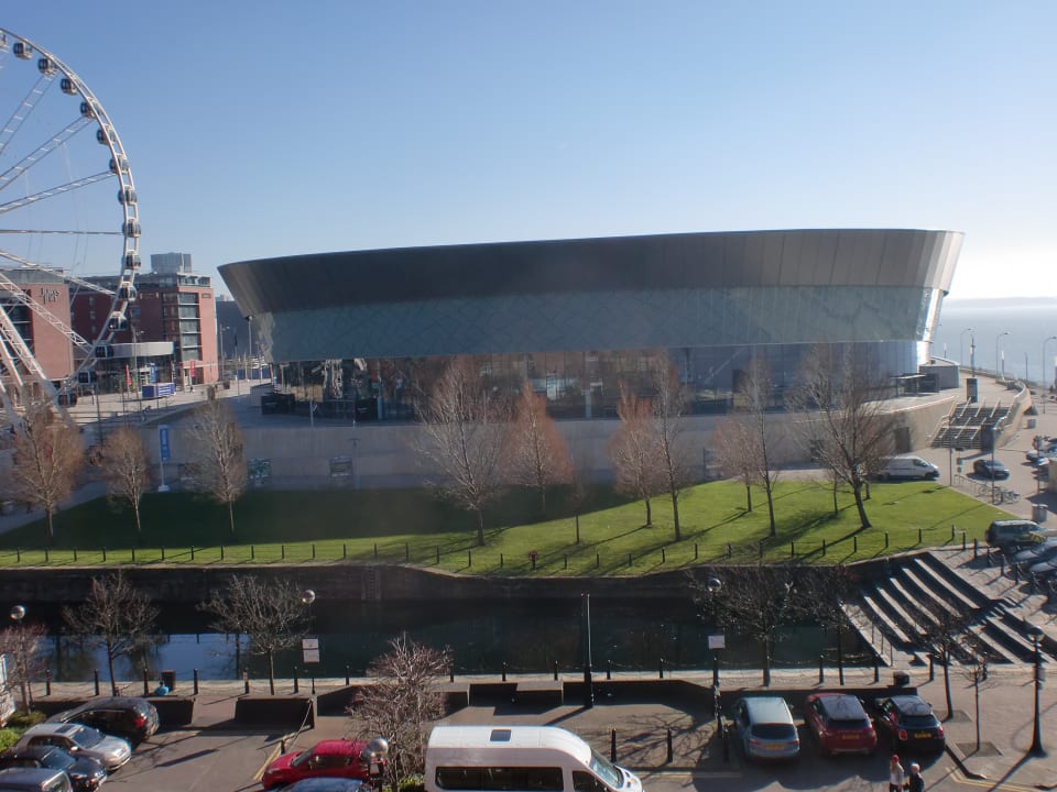Ausblick Hotel Holiday Inn Express Albert Dock
