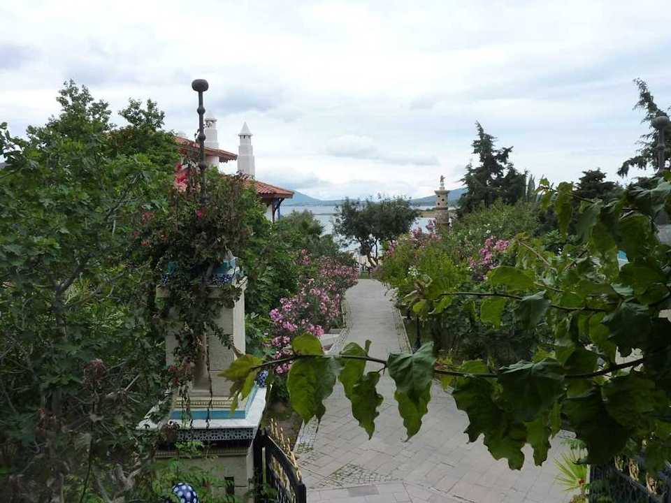 Ausblick vom "Lobbygebäude-Balkon" Perili Bay Resort