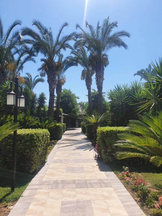 Gartenanlage Sunis Kumköy Beach Resort Hotel & Spa