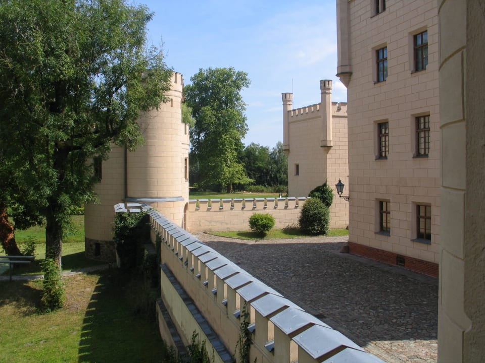 Ausblick vom Turmzimmer Hotel Jagdschloss Letzlingen