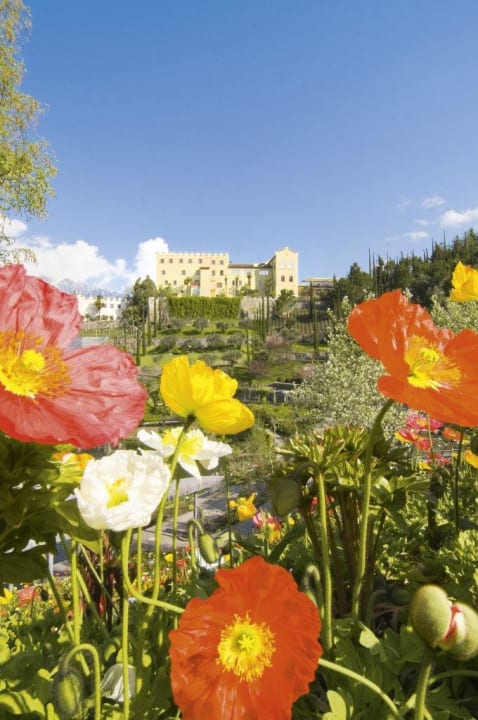 Botanischer Garten in Meran Hotel Alpenhof