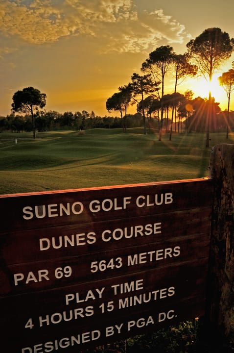 Sueno Golf Club Sueno Hotels Golf Belek