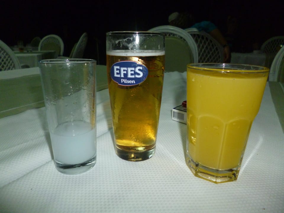 Raki,Efes & Malibu Can Garden Beach