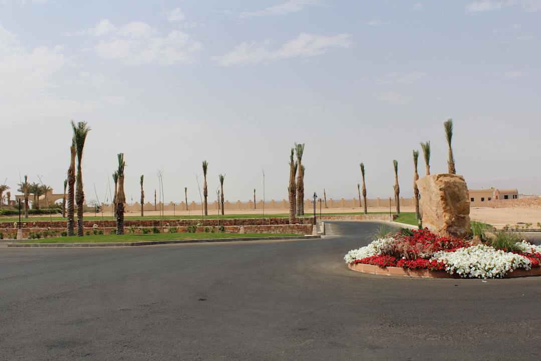 Einfahrt zum Hotel Stella Garden Resort & Spa, Makadi Bay