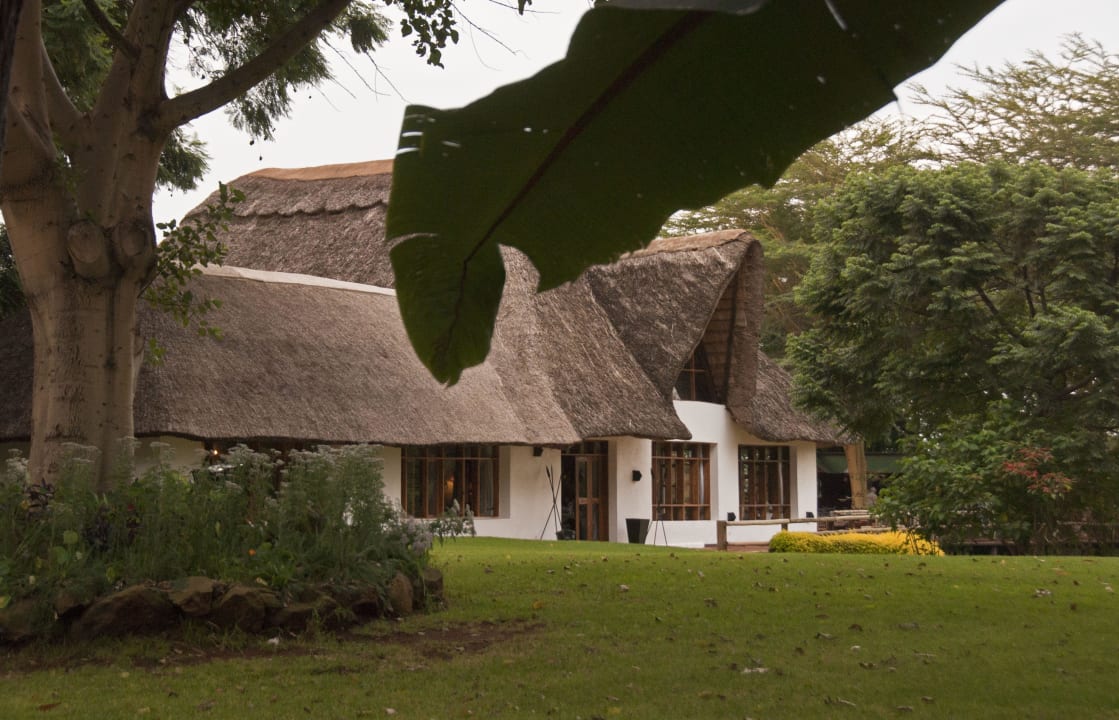 Hauptgebäude/Restaurant Ngorongoro Farm House