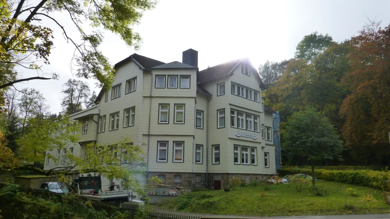 Rückseite zur 'Kalten Bode' Hotel Waldmühle