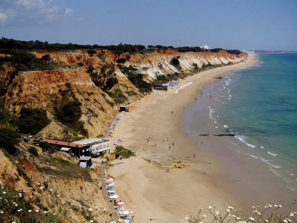 Blick auf den Strand PortoBay Falésia
