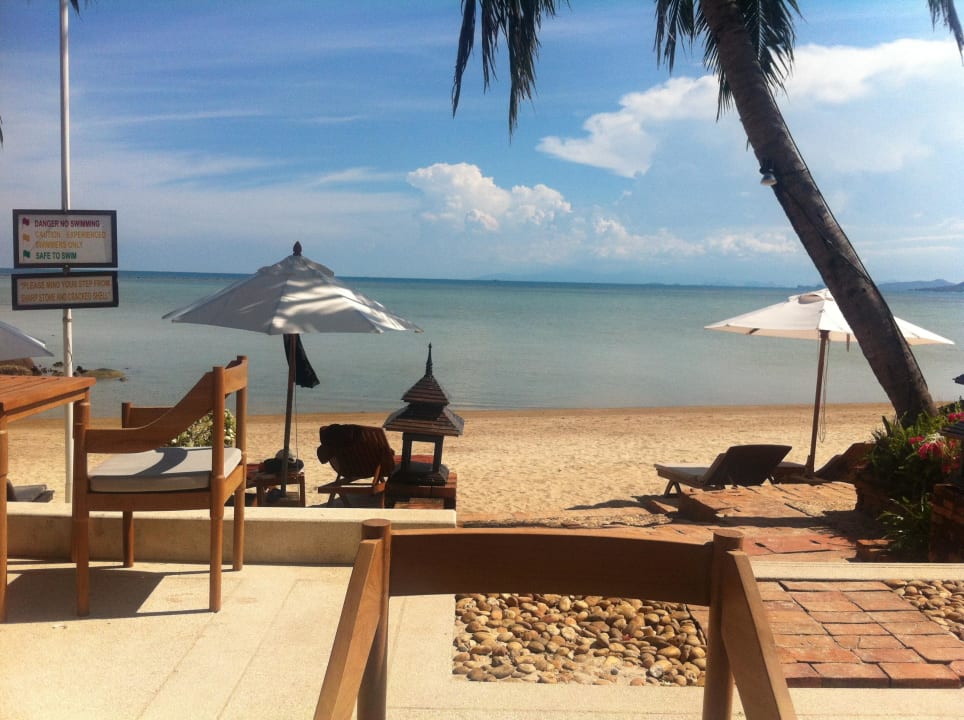 Blick vom Beachrestaurant Renaissance Koh Samui Resort & Spa