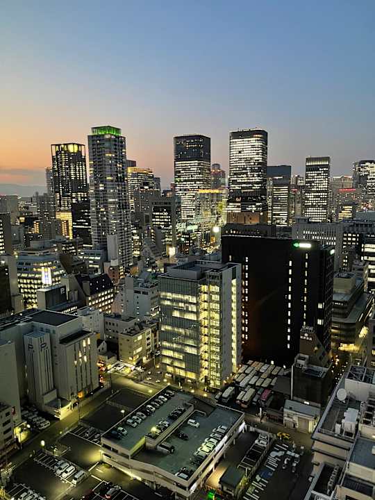 Ausblick The Royal Park Hotel Iconic Osaka Midosuji