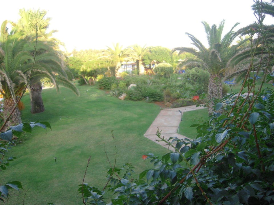 Ausblick vom Balkon aus Zimmer Nr. 217 Anissa Beach & Village