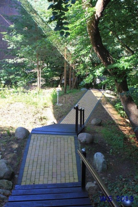 Treppe zum Strand Cliff Hotel Rügen