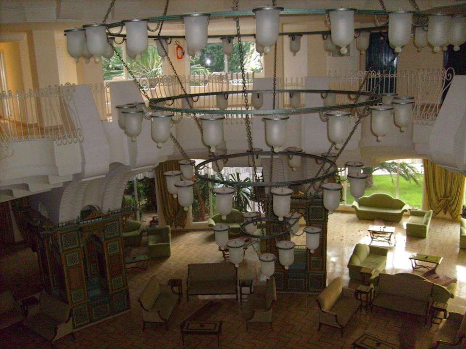 Lobby von oben Mahdia Beach & Aquapark