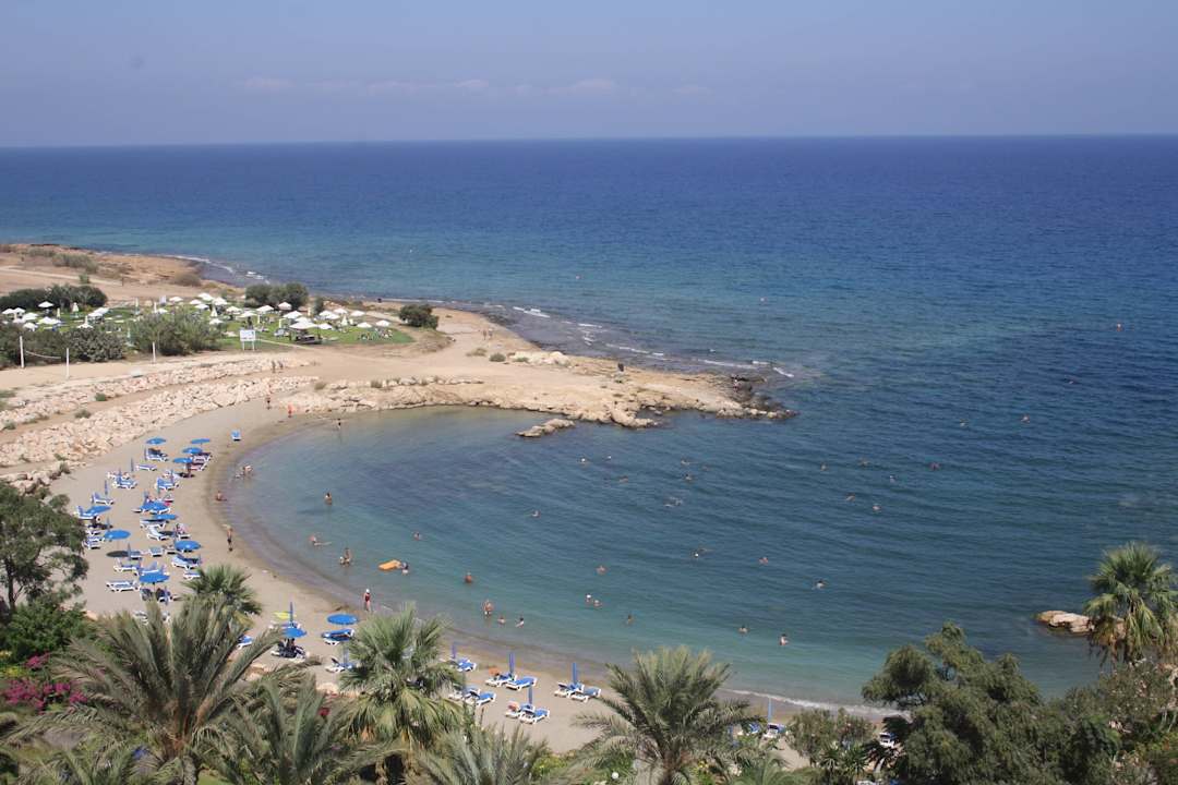 Blick vom Zimmer Crystal Springs Beach Hotel