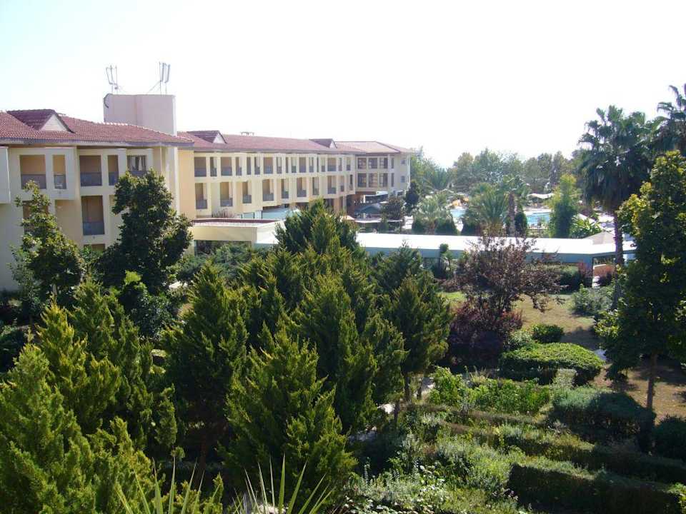 Der Blick über die Anlage. Le Jardin Resort