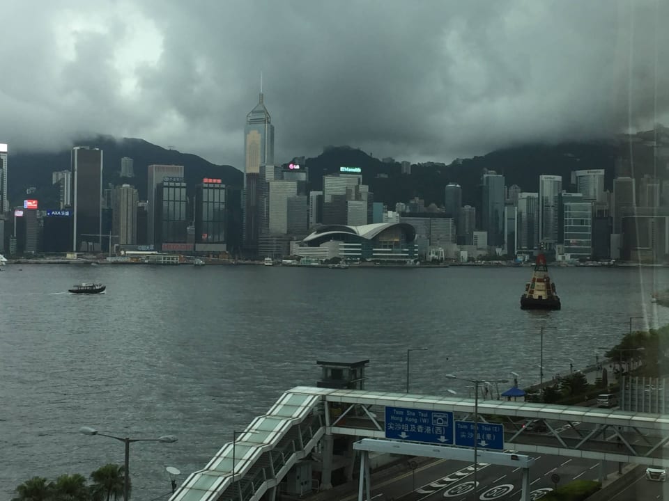 Blick auf Hongkong InterContinental Hotel Grand Stanford Hong Kong