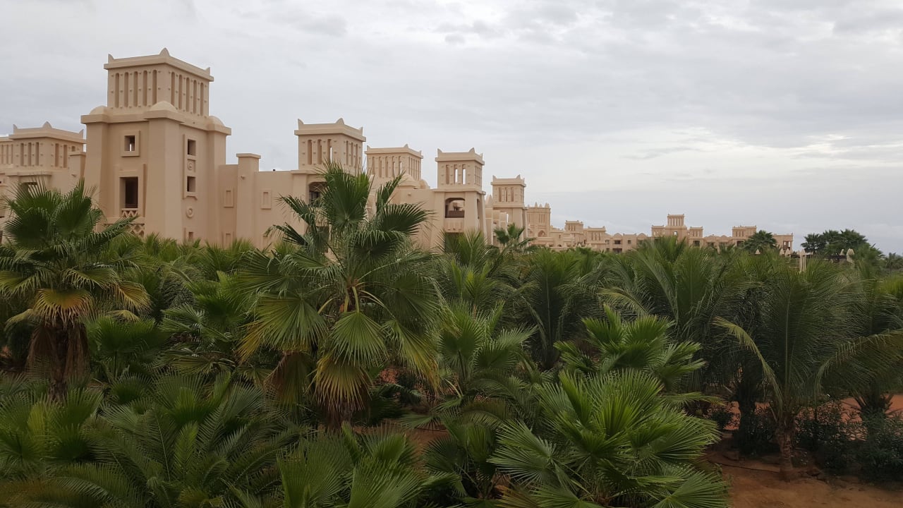Ausblick vom Balkon Hotel Riu Touareg