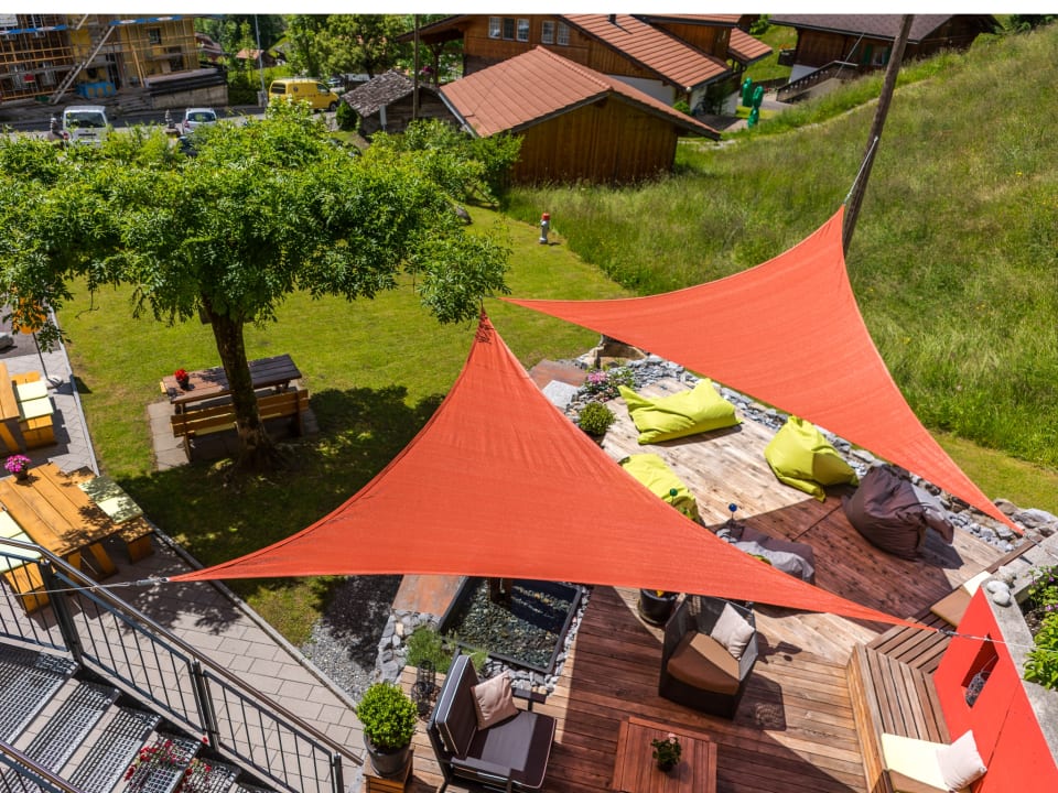 Gartenanlage Hotel Lauberhorn