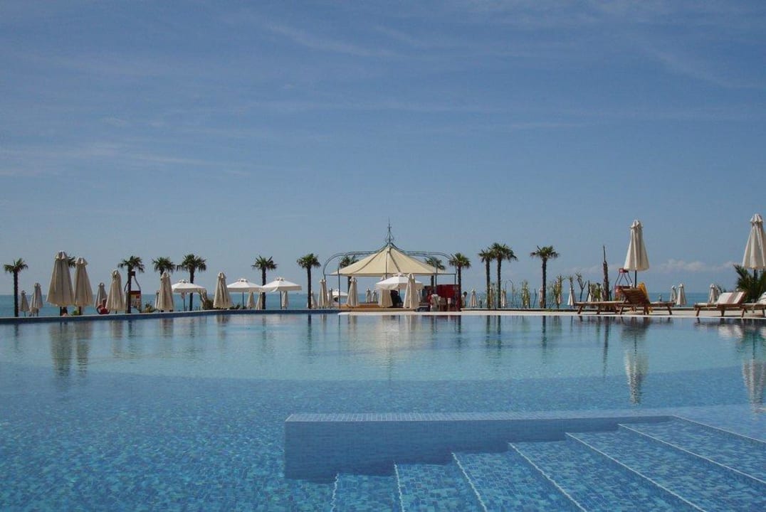 Poolaussicht Hotel Zornitza Sands