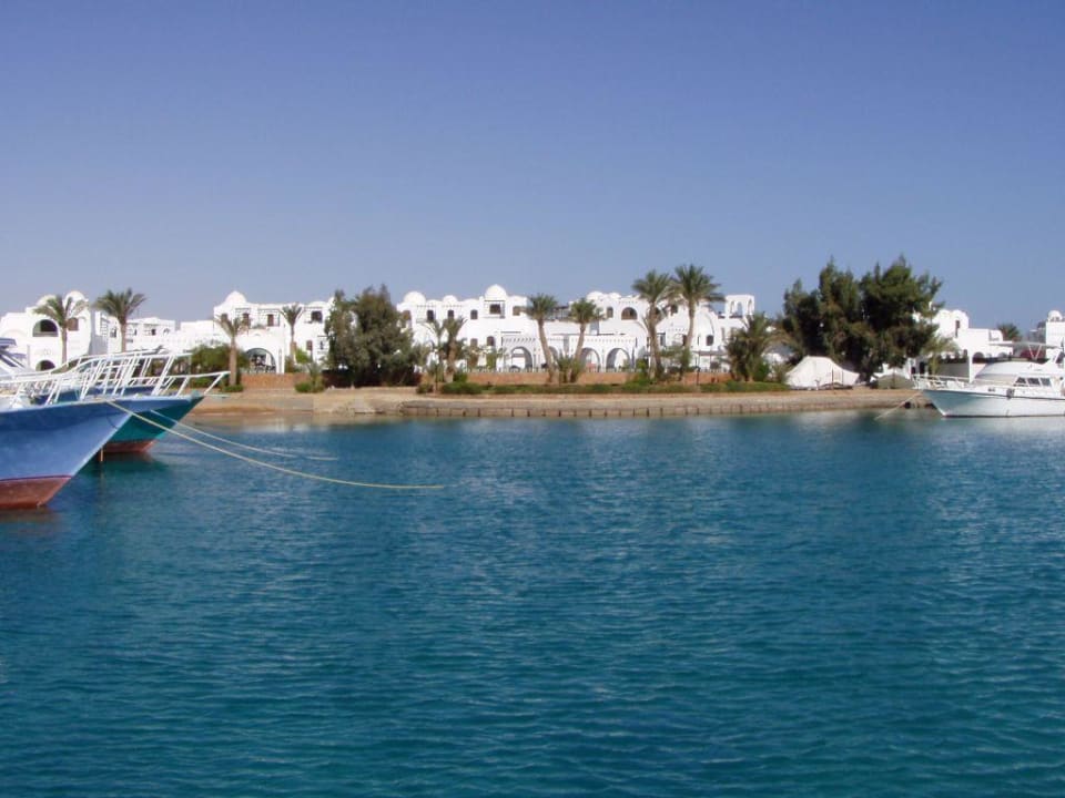 Blick auf die Hotelanlage Arabella Azur Resort