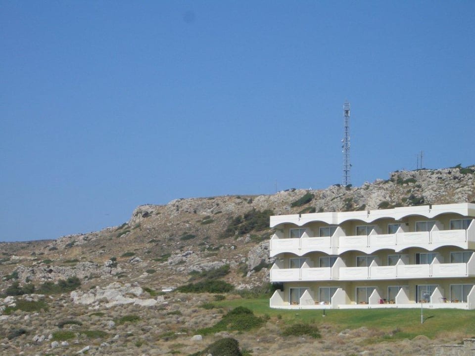 Blick in die Berge Hotel Kalithea Horizon Royal