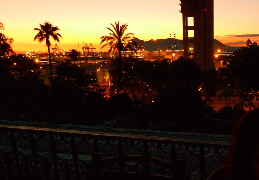 Morgenstimmung mit Blick auf Gibraltar Globales Reina Cristina