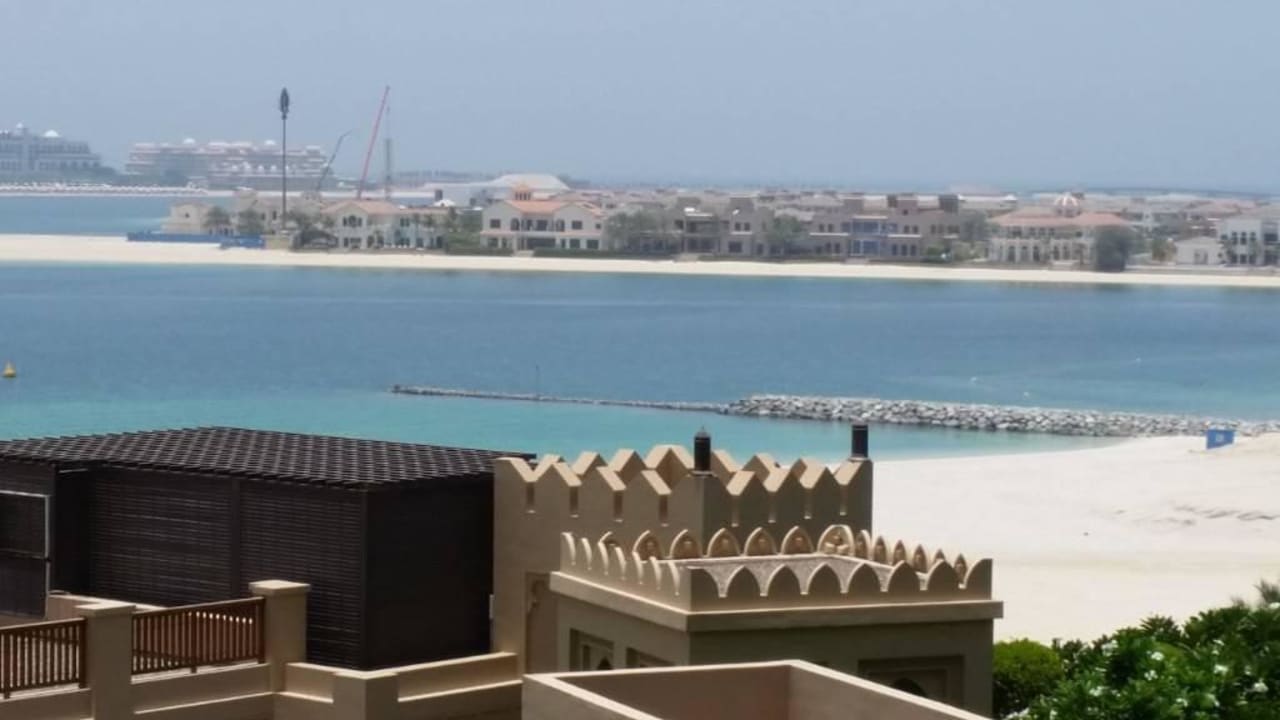 Blick aus Zimmer Fairmont The Palm