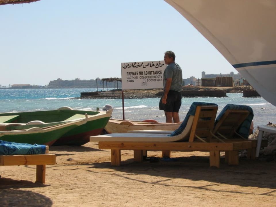 Betreten verboten King Tut Resort