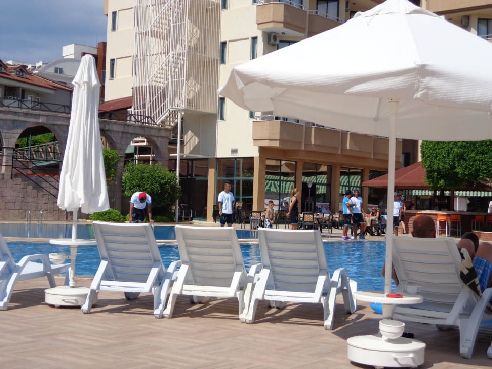 Poolbereich Grand Seker Hotel