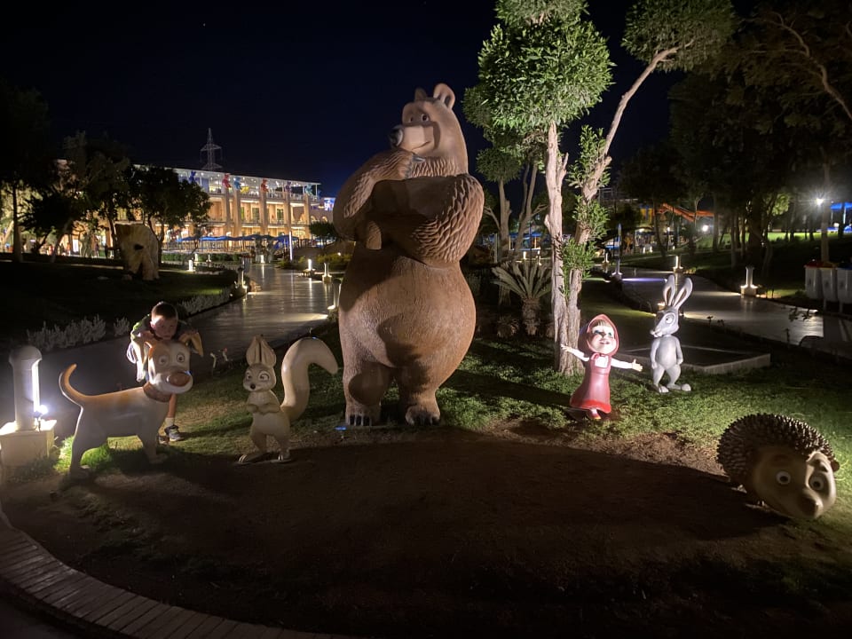 Gartenanlage Pickalbatros Jungle Aqua Park Resort - Neverland Hurghada