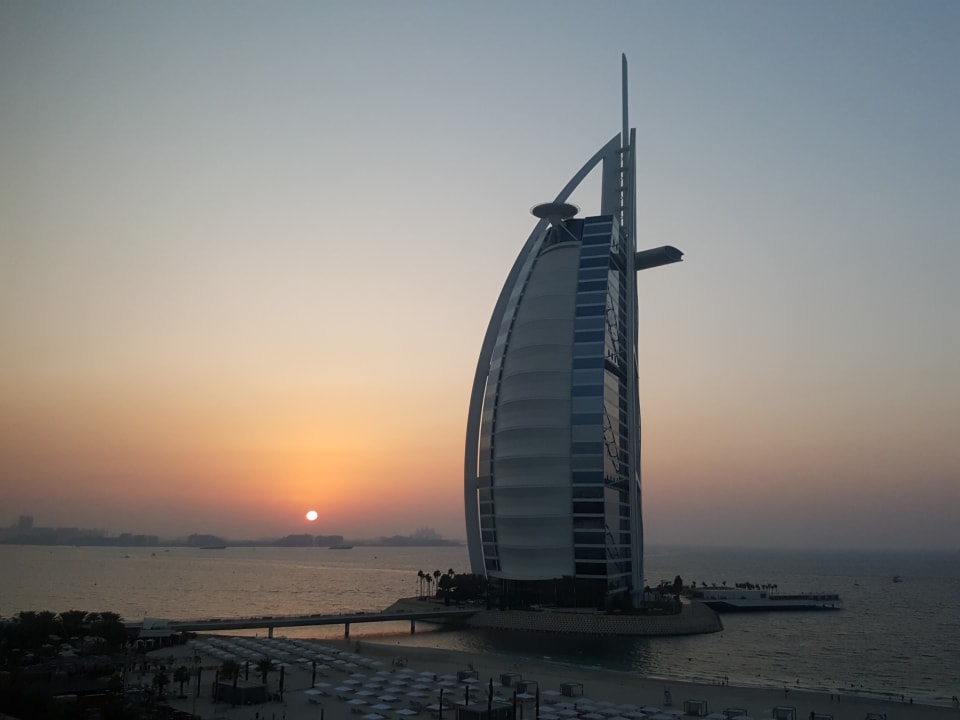 Ausblick Jumeirah Beach Hotel