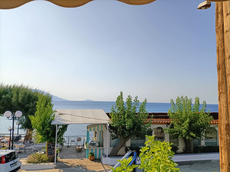 Ausblick Votsalakia Beach