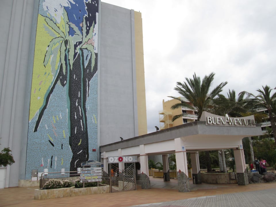 Hoteleingang Abora Buenaventura by Lopesan Hotels