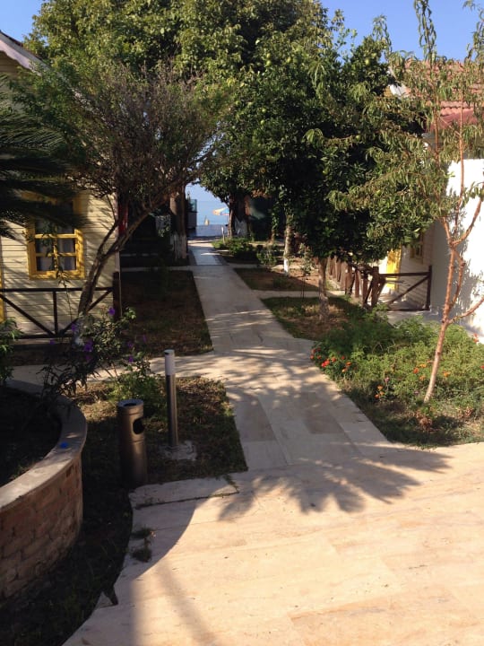 Direkter Weg zum Strand Hotel Andiz Beach