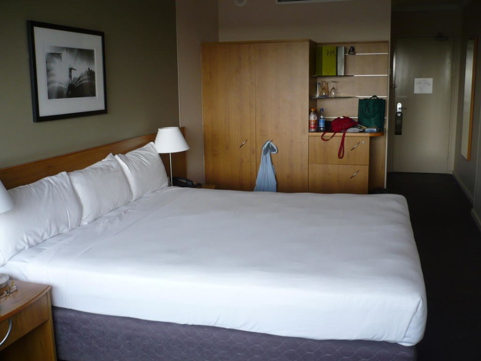 Hotelzimmer oberste Etage Mercure Hotel Sydney