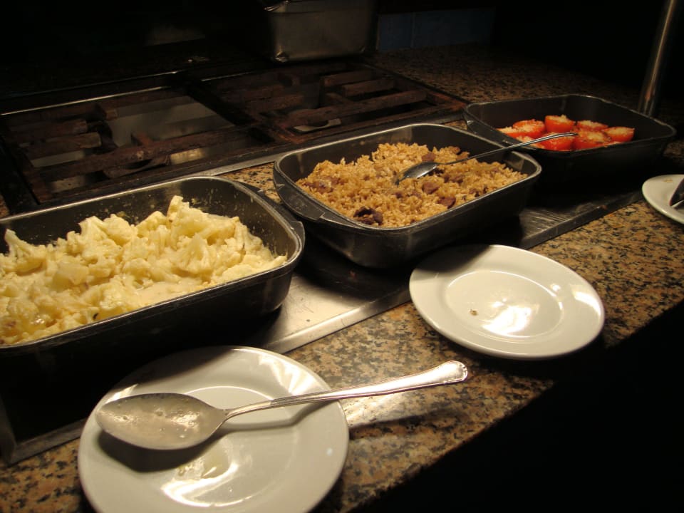 Mittagessen im Strandrestaurant Hotel Riu Palace Riviera Maya