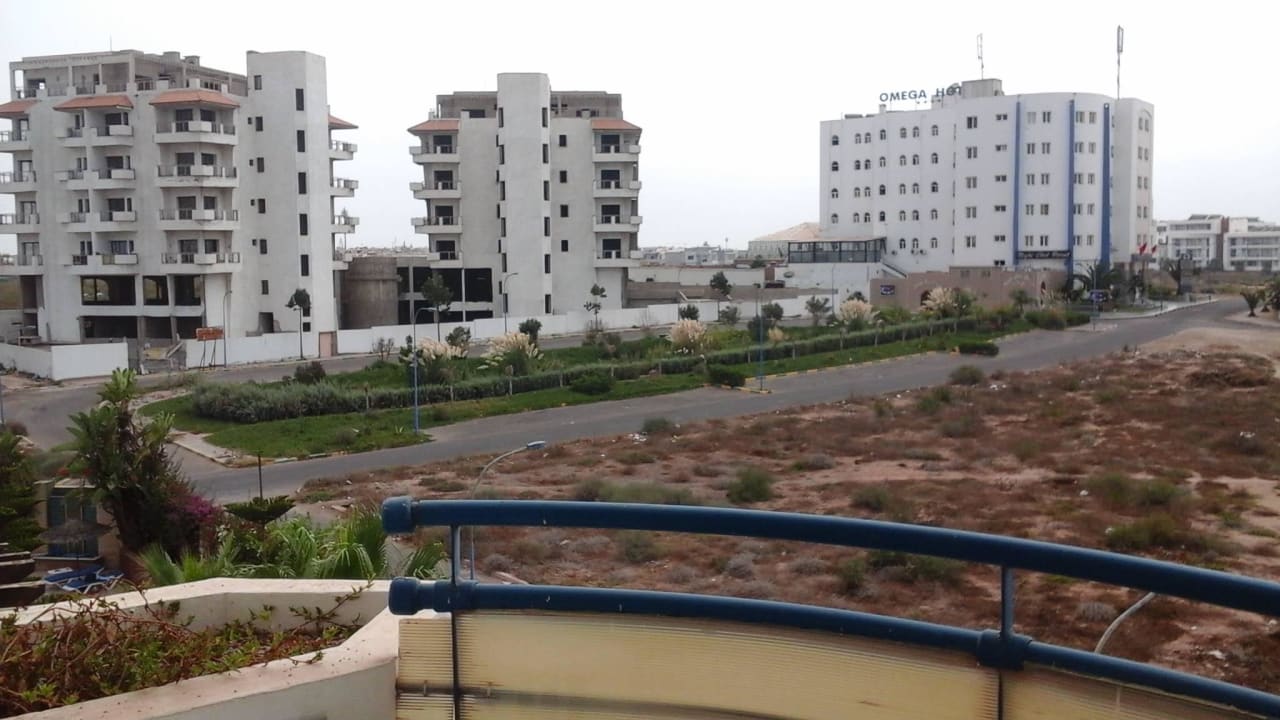 Blick vom Balkon Richtung Meer Hotel Residence Intouriste