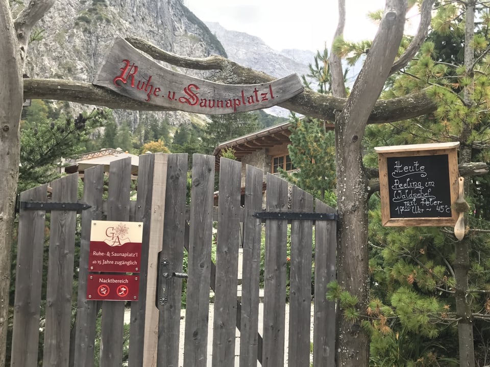 Gartenanlage Gramai Alm alpengenuss & natur spa