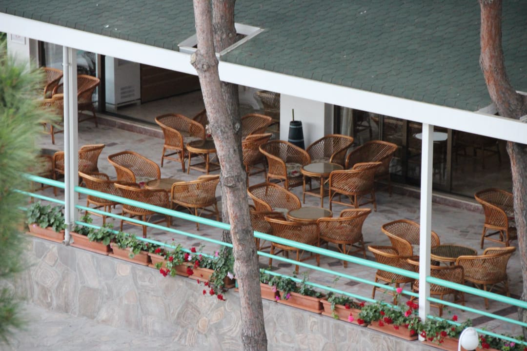 Außenterrasse Hotel Grand Efe
