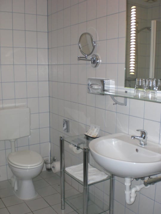 Badezimmer Krögers Hotel