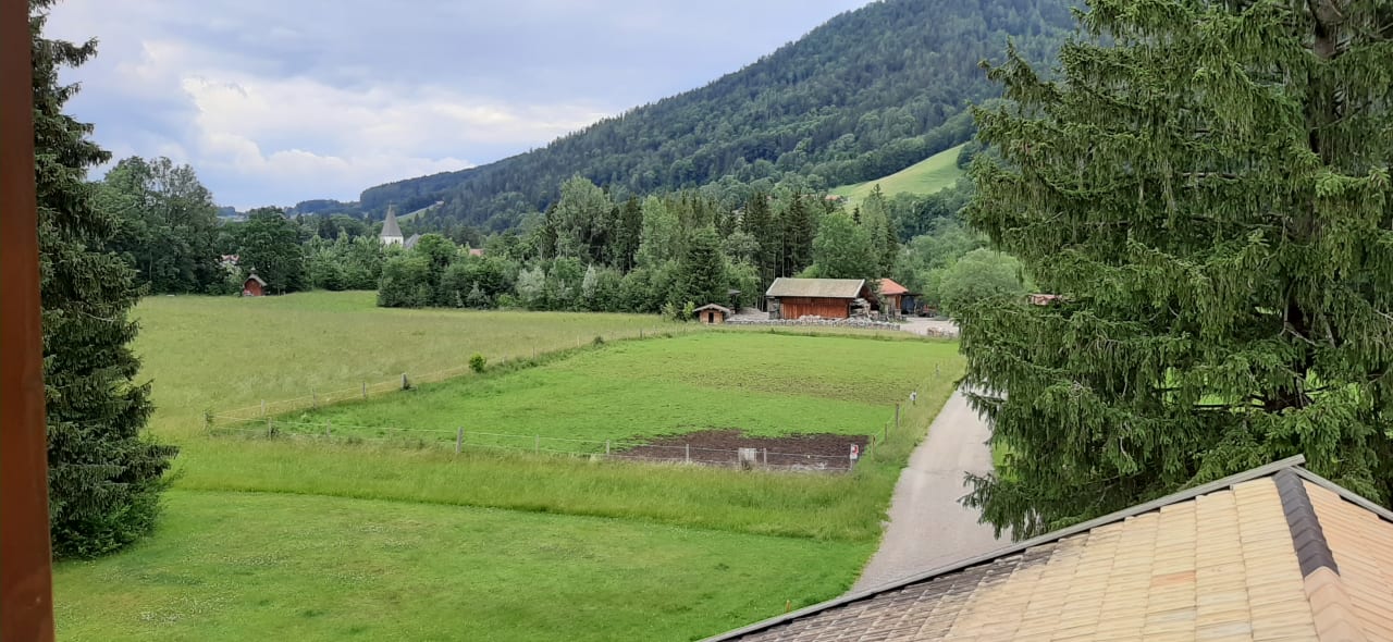 Ausblick Ferienwohnung Schneidersepp