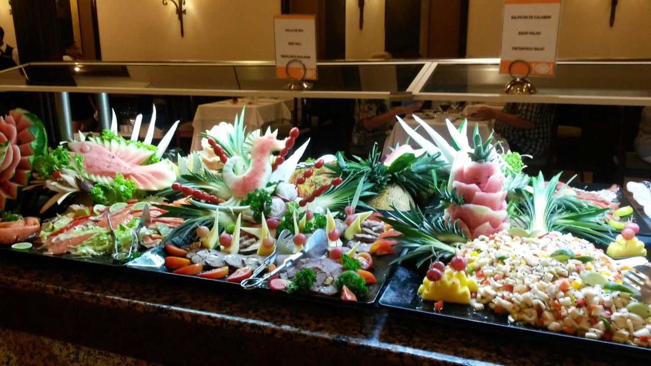 Vorspeisen Hotel Riu Bambu