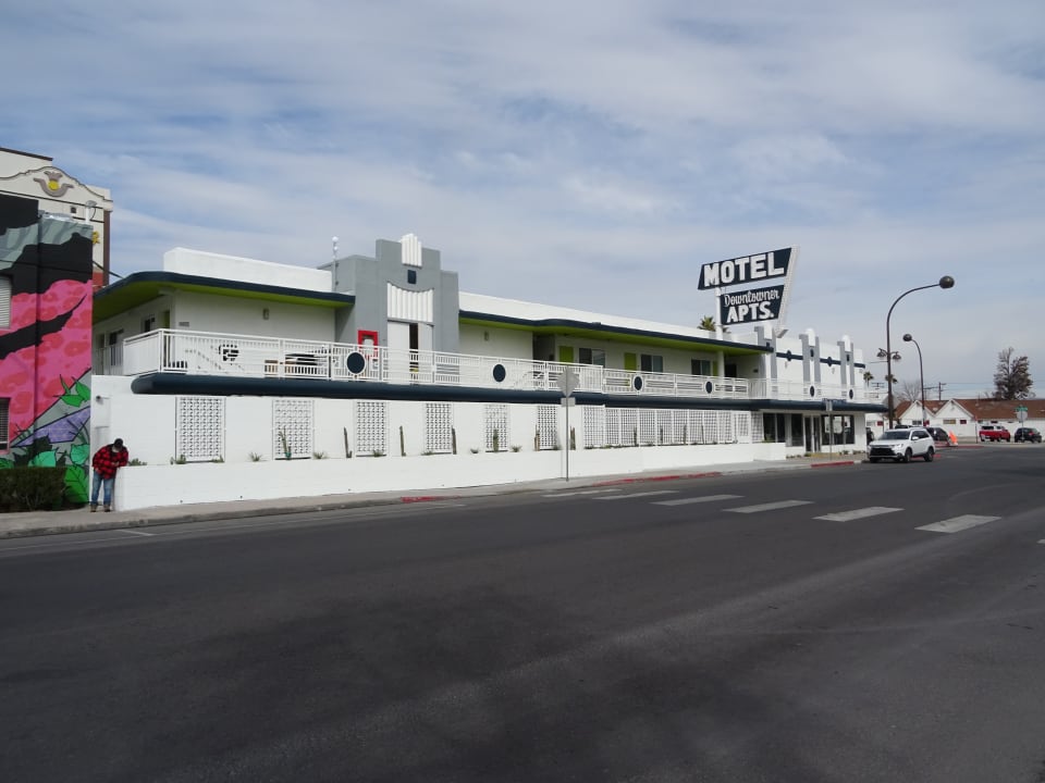 Außenansicht Motel Downtowner