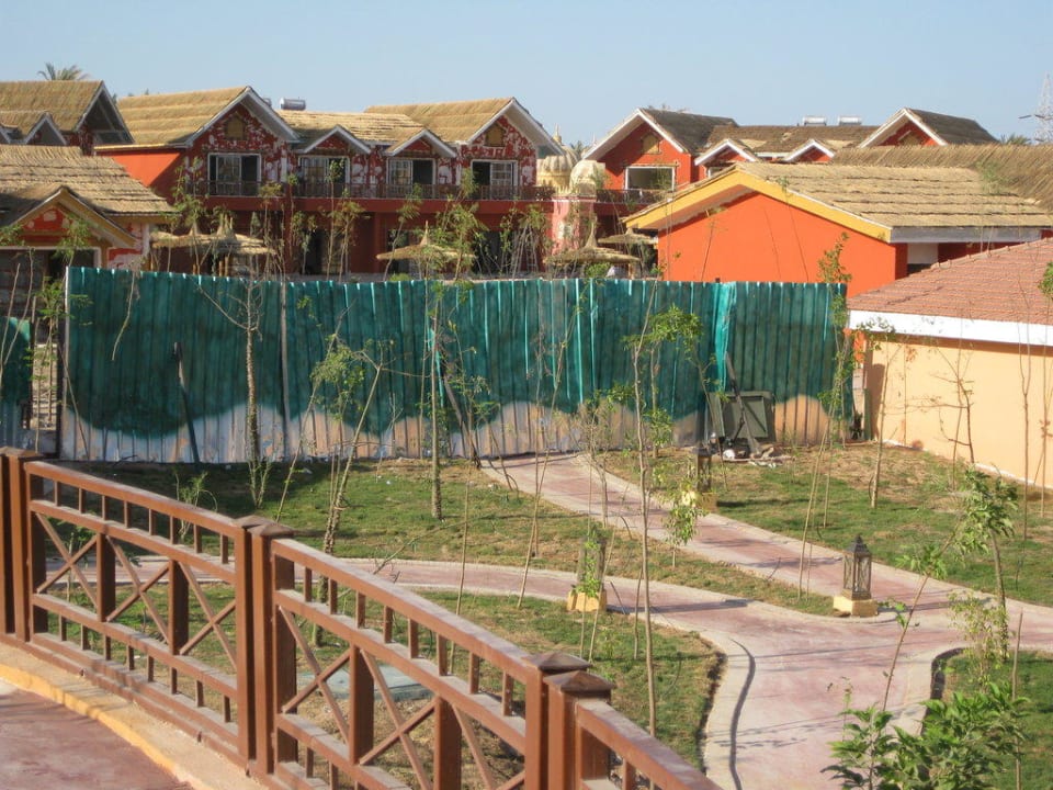 Baustelle im Hotel Pickalbatros Jungle Aqua Park Resort - Neverland Hurghada