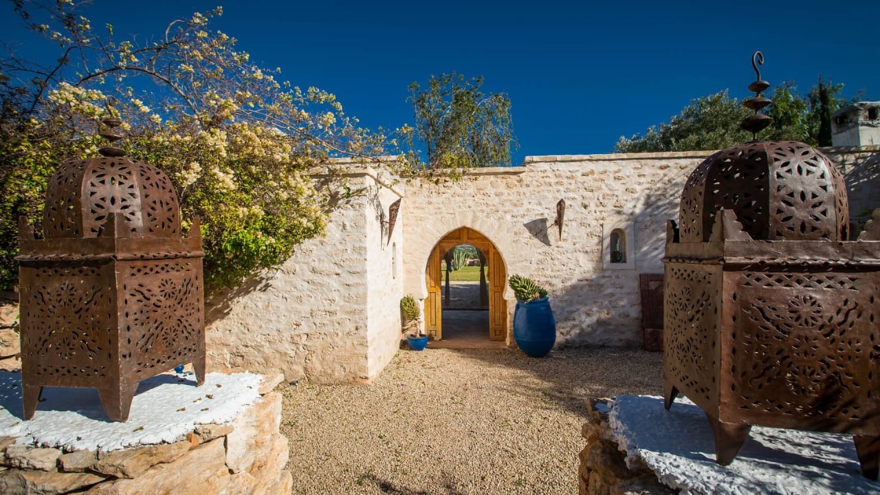 Entrée de la maison Ksar Meriem