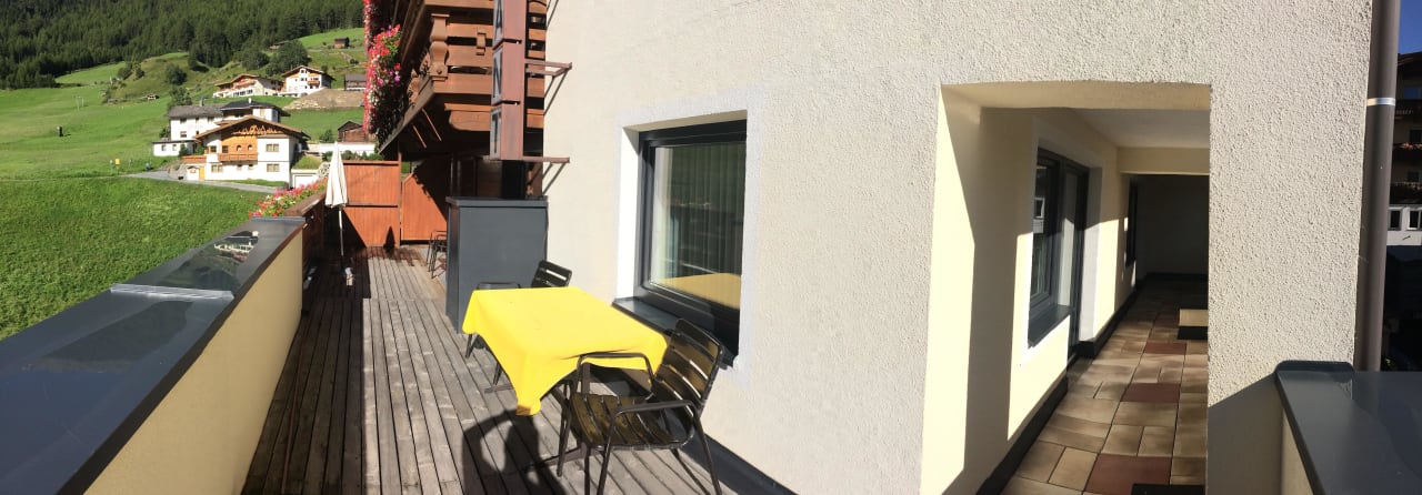 Terrasse von Vitalsuite Alpengasthof Grüner