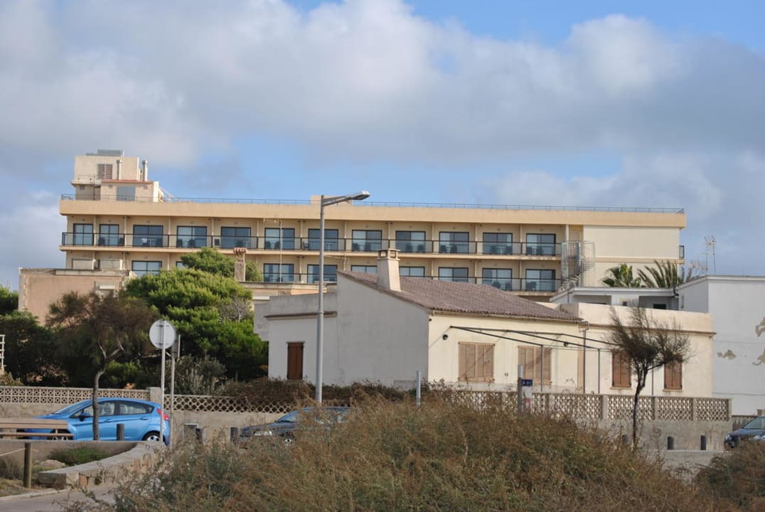 Seitenansicht des Hotels aus Richtung Palma AluaSoul Palma